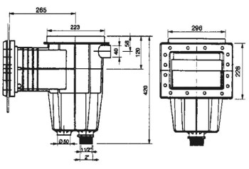 Скиммеры для бассейнов